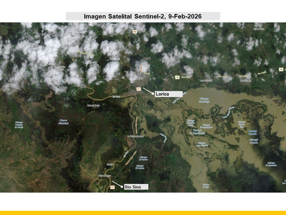 emergencia climática e inundaciones en Córdoba desde el espacio emergencia climática e inundaciones en Córdoba desde el espacio