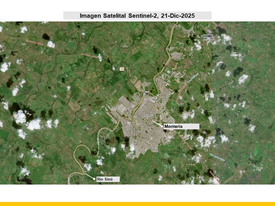 emergencia climática e inundaciones en Córdoba vista desde el espacio emergencia climática e inundaciones en Córdoba vista desde el espacio