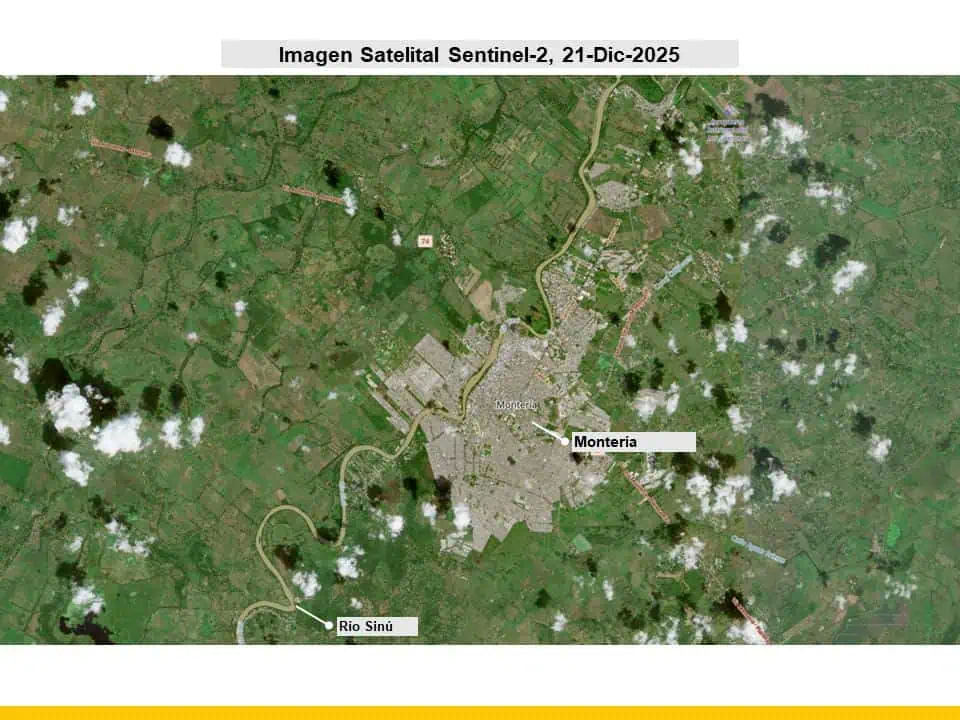 emergencia climática e inundaciones en Córdoba vista desde el espacio emergencia climática e inundaciones en Córdoba vista desde el espacio