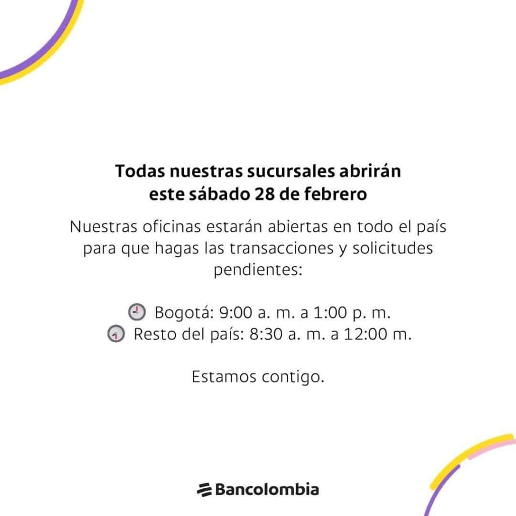 primera compensación de Bancolombia tras fallas masivas Bancolombia anunció la primera compensación que dará a sus clientes: dio fecha de inicio