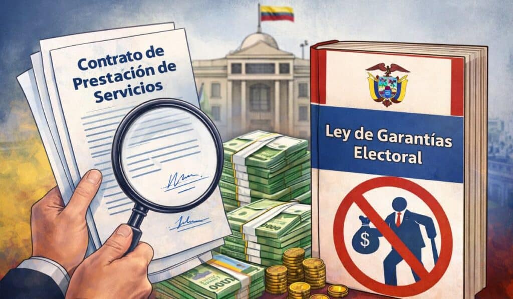 ¿Cuántos recursos gastó el Gobierno Petro en contratos de prestación de servicios antes de la entrada de ley de garantías? ¿Cuántos recursos gastó el Gobierno Petro en contratos de prestación de servicios antes de la entrad