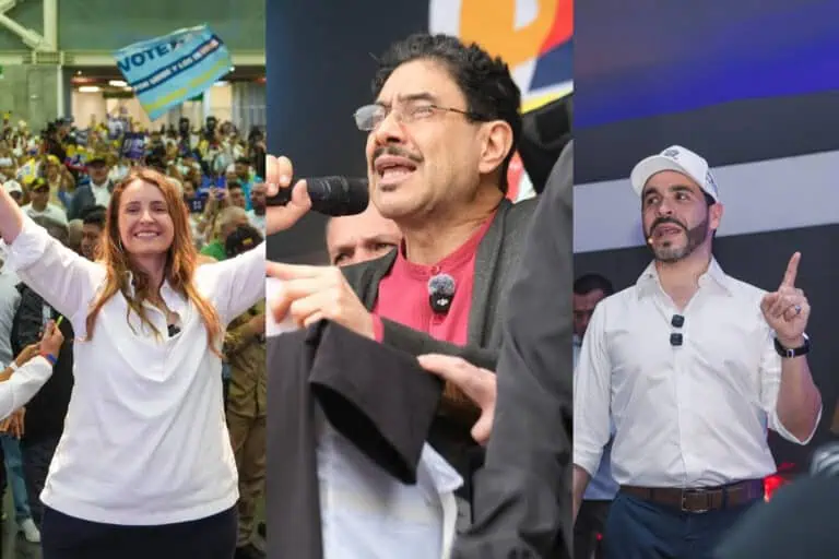 Candidatos presidenciales_ Paloma Valencia, Iván Cepeda y Abelardo de la Espriella
