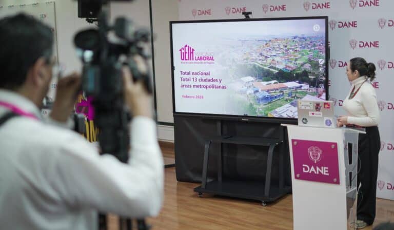 Desempleo en Colombia volvió a registrar un mínimo histórico para febrero de 2026 Desempleo en Colombia