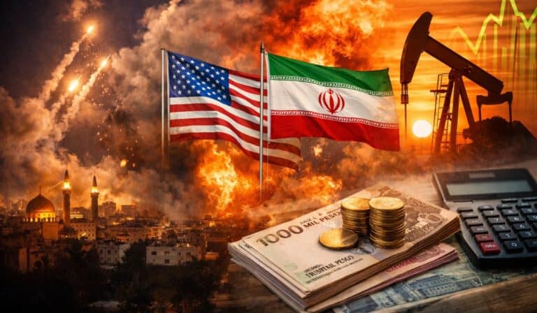 Guerra Estados Unidos - Irán: los impactos que ya puede sentir Colombia por el alza del precio del petróleo y el dólar Guerra Estados Unidos - Irán: los impactos que ya puede sentir Colombia por el alza del precio del petróleo y el dólar