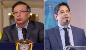 Gustavo Petro y Guillermo Herrera