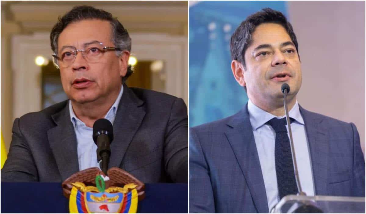 Gustavo Petro y Guillermo Herrera