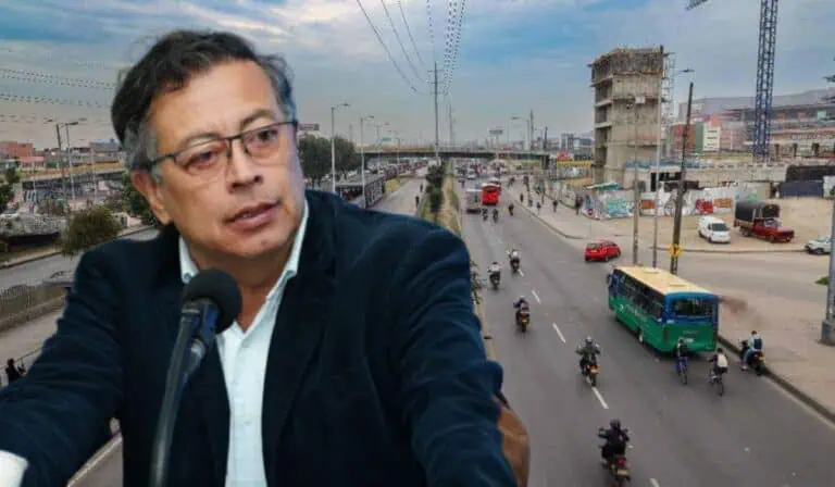 Gustavo Petro y proyecto para soterrar la Autopista Sur en Soacha