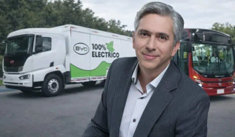 vehículos eléctricos - Juan Luis Mesa, gerente general de BYD Colombia
