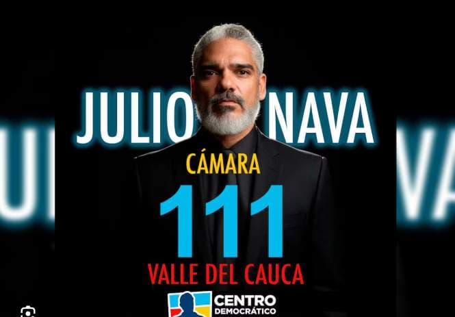Julio Nava, aspirante por el Centro Democrático Julio Nava, aspirante por el Centro Democrático