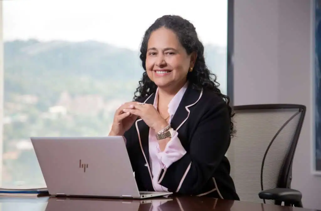 Entrevista | Primeras subastas de Conexión Energética se realizarían en 2026: presidente de la Bolsa Mercantil de Colombia María Inés Agudelo, presidente de la BMC. Imagen: BMC