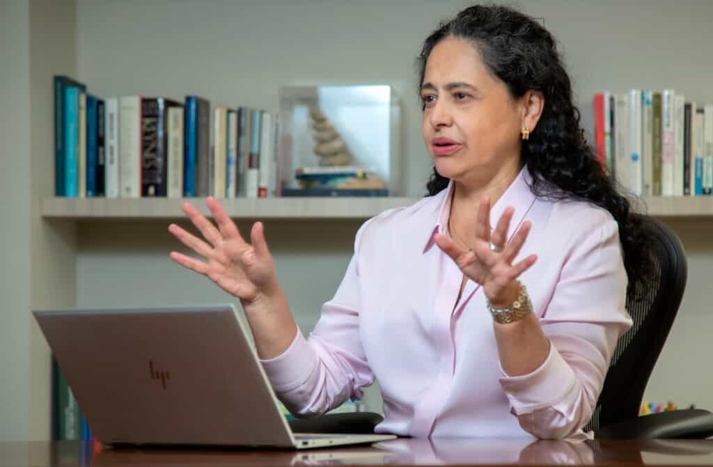 Entrevista | Primeras subastas de Conexión Energética se realizarían en 2026: presidente de la Bolsa Mercantil de Colombia María Inés Agudelo, presidente de la BMC. Imagen: BMC