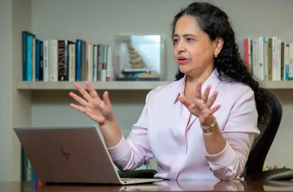 Entrevista | Primeras subastas de Conexión Energética se realizarían en 2026: presidente de la Bolsa Mercantil de Colombia María Inés Agudelo, presidente de la BMC. Imagen: BMC