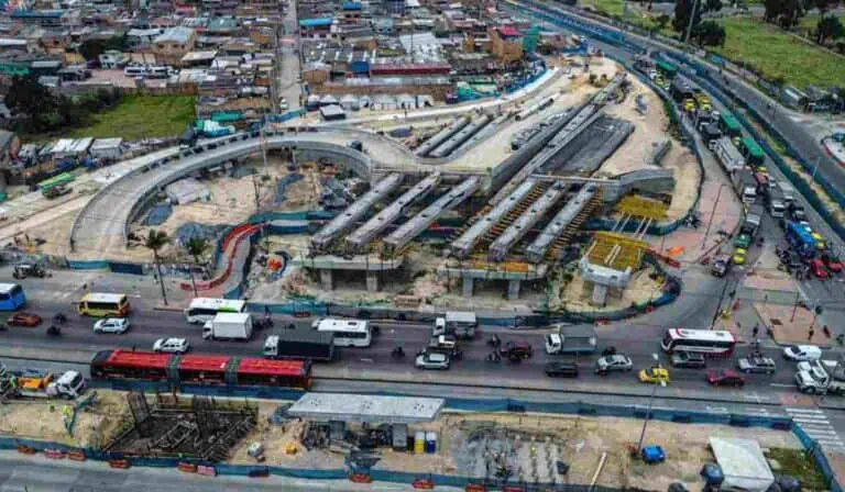 Megaobra que descongestionará dos vías al sur de Bogotá