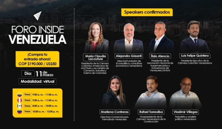 Inside Venezuela: el foro de Valora Analitik que analizará oportunidades económicas reales en el país para la región Inside Venezuela: el foro de Valora Analitik que analizará oportunidades económicas reales en el país para la región