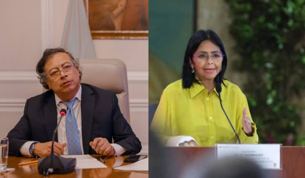 Petro y Delcy Rodríguez se reunirán en la frontera el 13 de marzo: gas, Monómeros y el ELN, en la mesa Presidente Gustavo Petro y presidenta (e) de Venezuela, Delcy Rodríguez