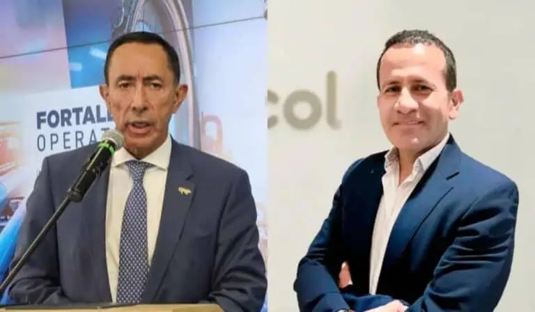 Ricardo Roa y Luis Enrique Rojas de Ecopetrol y Hocol (1)