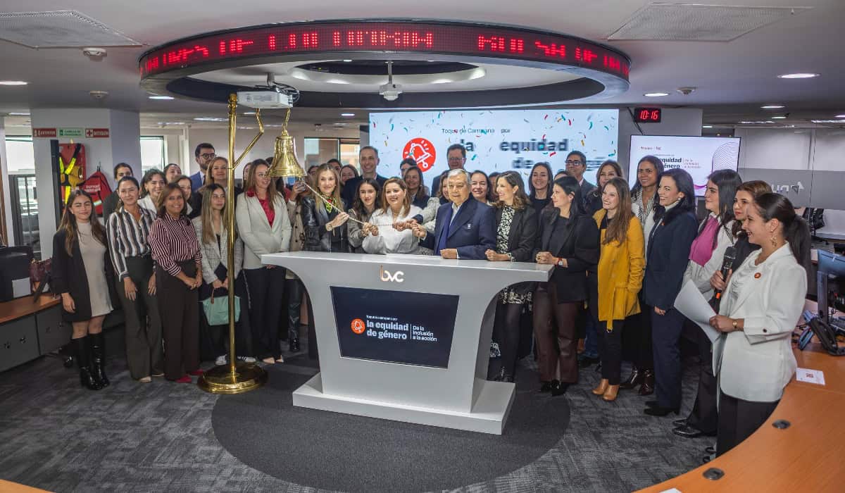 Ring the Bell for Gender Equality, en la Bolsa de Valores de Colombia