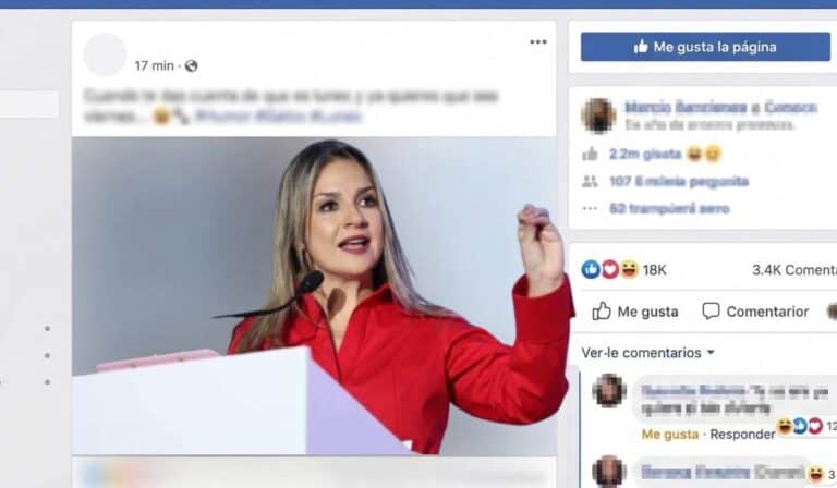 Vicky Dávila y el curioso dato en Facebook que le dio mayores números que votos en la consulta Vicky Dávila y sus interacciones en Facebook