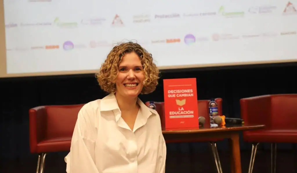 ¿Cuánto costaría reformar el sistema educativo?: 22 propuestas de los empresarios para lograrlo Andrea Escobar Vilá, directora ejecutiva de la Fundación Empresarios por la Educación