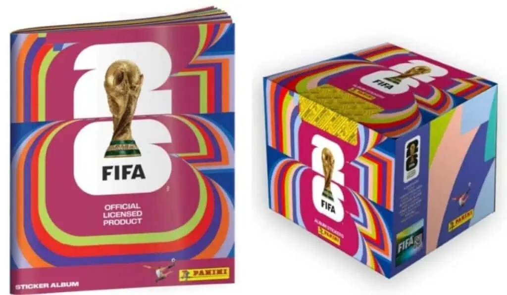 Álbum Panini del Mundial 2026 ya está en preventa en Colombia: caja de láminas cuesta más de medio millón de pesos Álbum Panini del Mundial 2026 ya está en preventa en Colombia