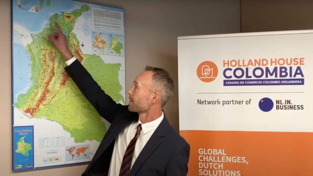 Jan Willem van Bokhoven, director de la Cámara de Comercio Colombo-Holandesa Jan Willem van Bokhoven, director de la Cámara de Comercio Colombo-Holandesa