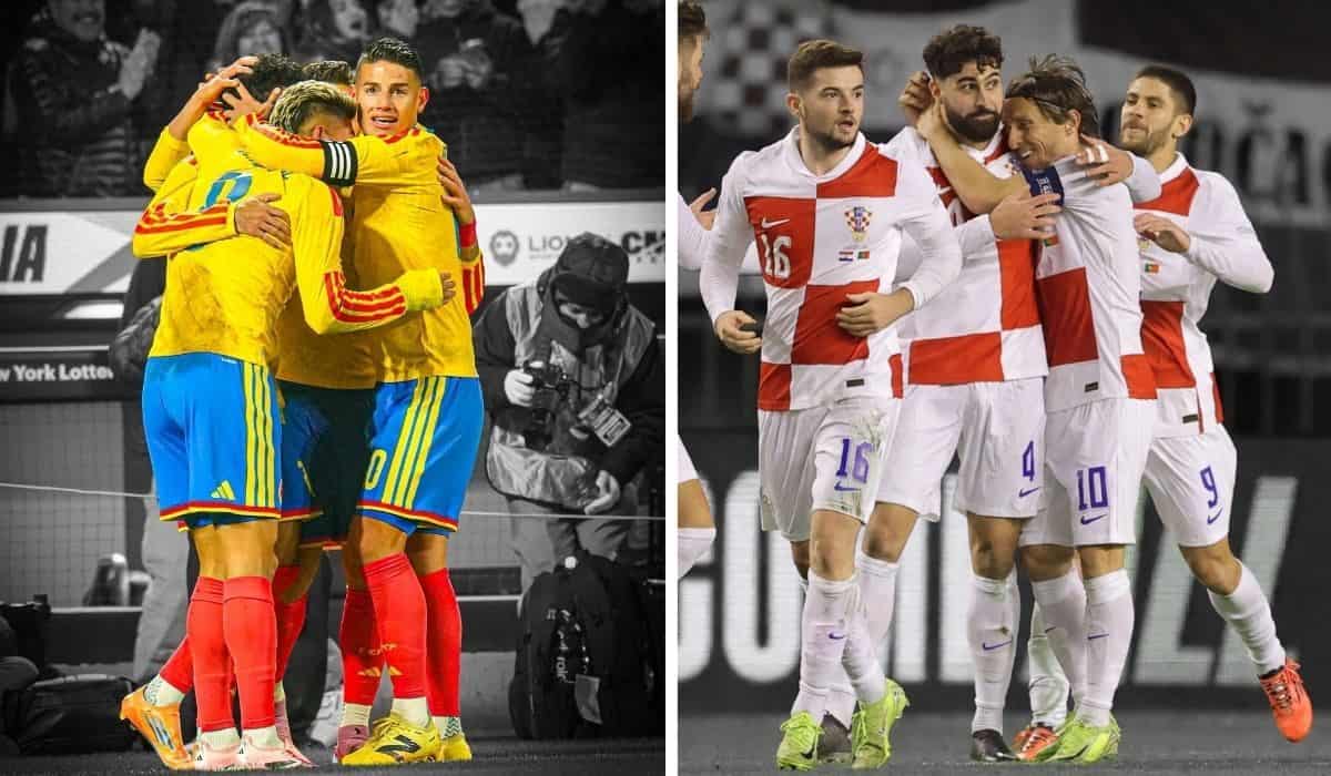 Colombia vs Croacia: así están las apuestas para uno de los partidos más atractivos de la fecha FIFA
