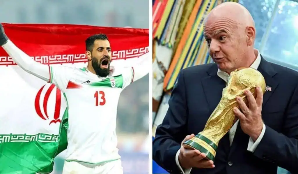 iran-infantino-fifa-mundial-2026 Mundial del 2026 tendría radical revolcón por guerra entre Estados Unidos e Irán