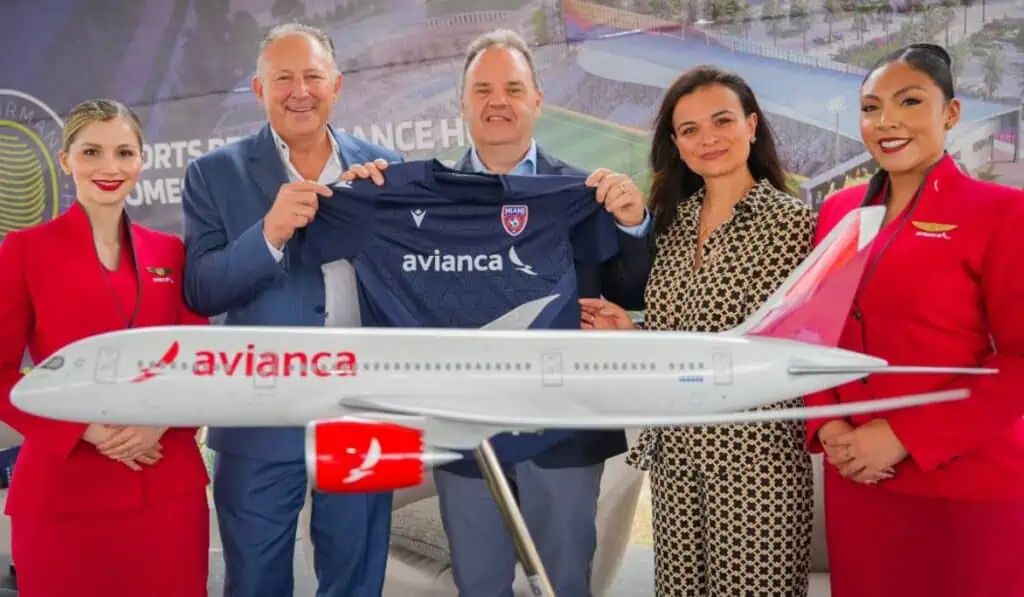 Avianca sigue consolidando su presencia en el fútbol con importante patrocinio en Miami Avianca sigue consolidando su presencia en el fútbol con importante patrocinio en Miami