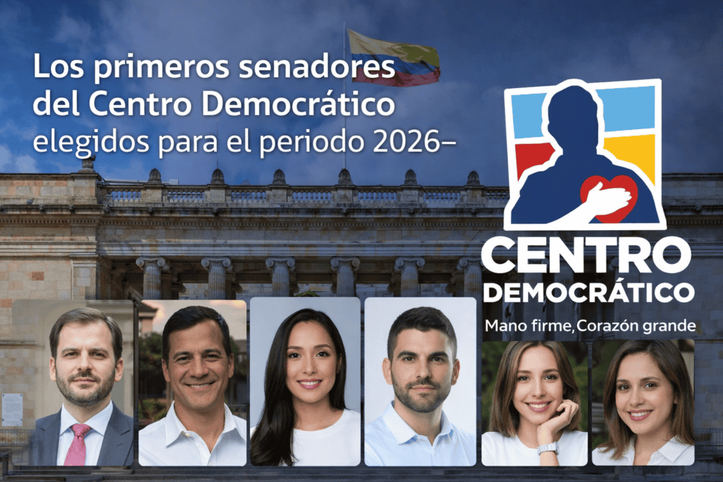 primeros senadores del centro democrático Perfil de los primeros senadores del Centro Democrático