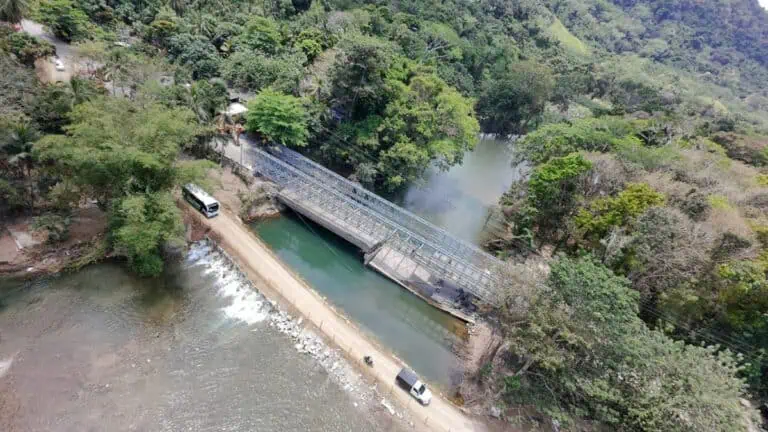 Puente militar en Mendihuaca