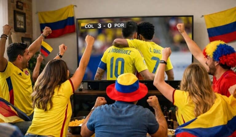 Colombianos duplican compra de televisores cuando la Selección clasifica al Mundial Colombianos duplican compra de televisores cuando la Selección clasifica al Mundial