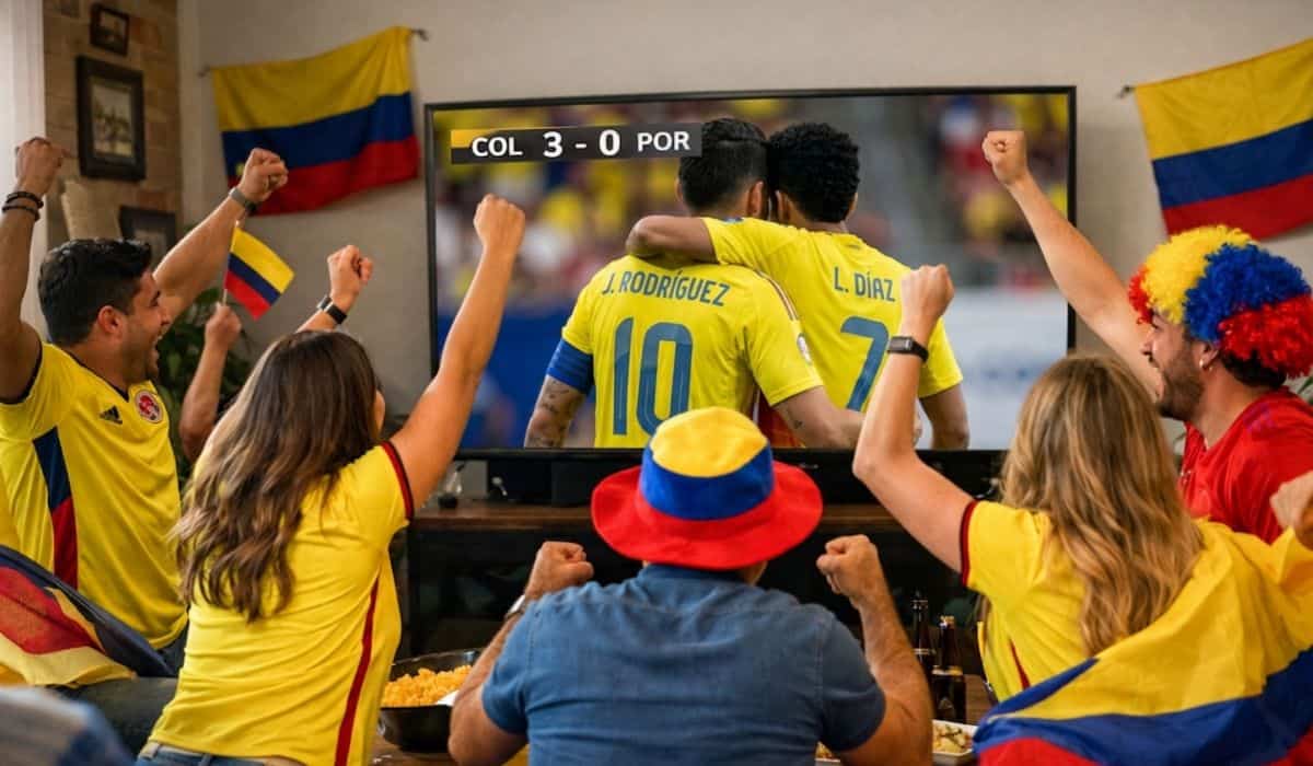 Colombianos duplican compra de televisores cuando la Selección clasifica al Mundial