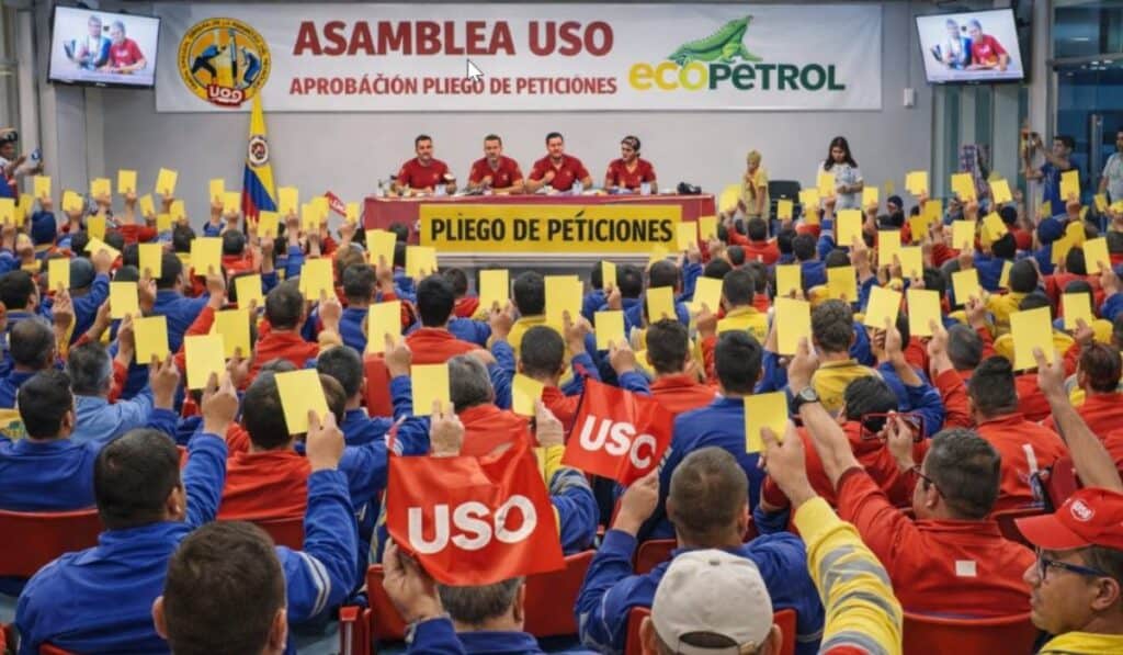 Aumento salarial del 20 % y camionetas nuevas, las polémicas exigencias de la USO a Ecopetrol para no irse a huelga Aumento salarial del 20 % y camionetas nuevas, las polémicas exigencias de la USO a Ecopetrol para no irse a huelga