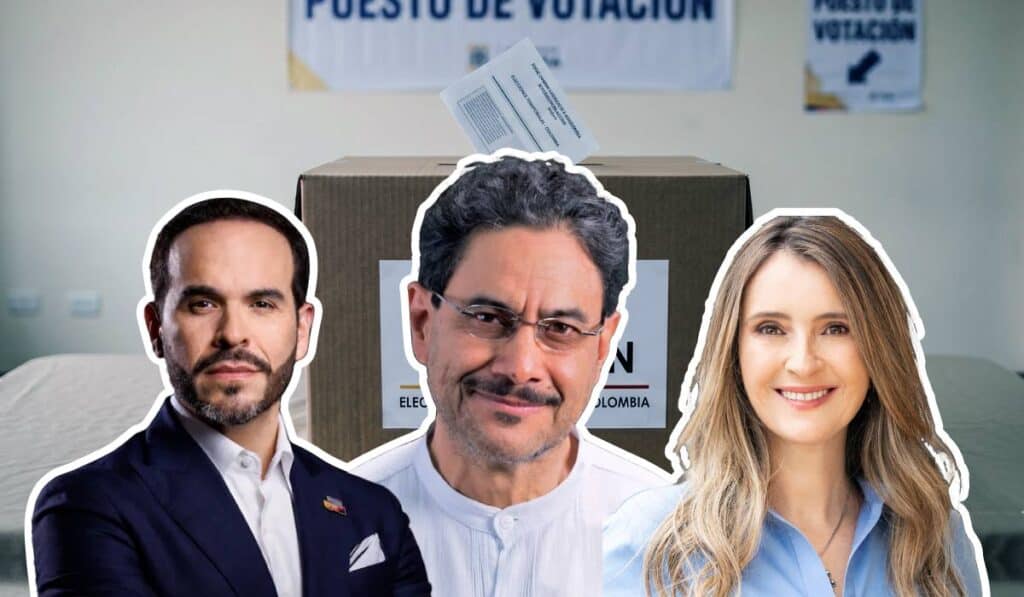 Cepeda lidera en primera vuelta, pero pierde o empata en escenarios de segunda: Encuesta Guarumo-EcoAnalítica Candidatos presidenciales.