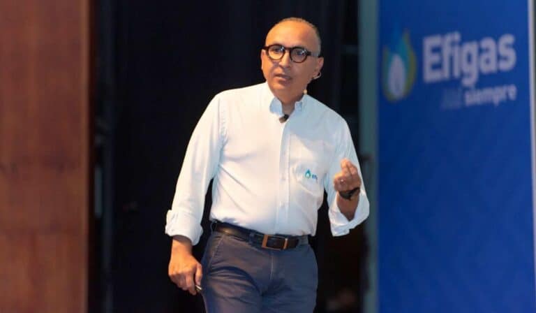 Foto: Carlos Mazeneth, gerente general de Efigas