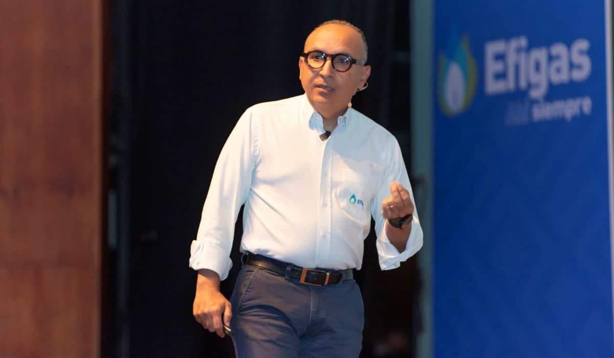 Foto: Carlos Mazeneth, gerente general de Efigas