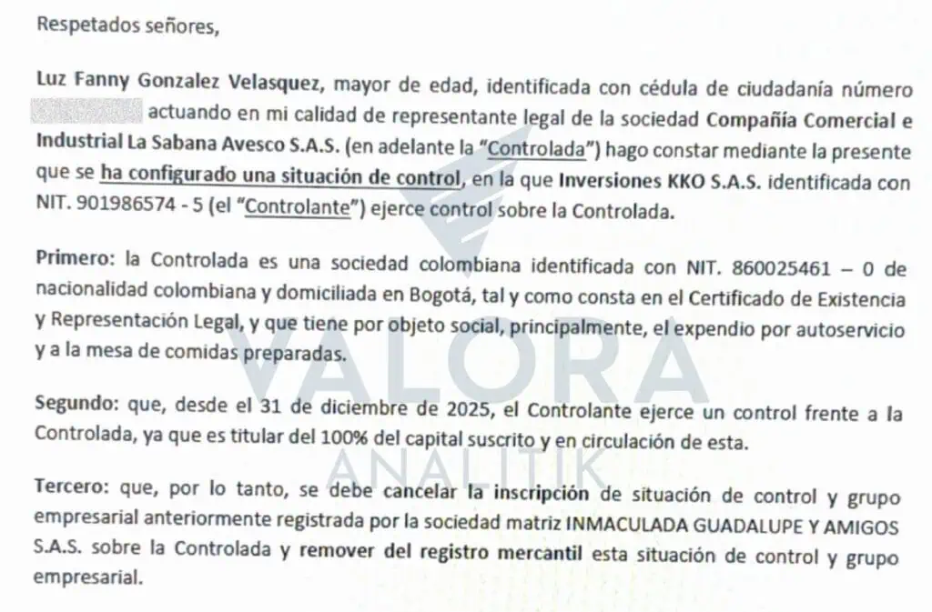 Primicia | Este es el fondo de inversión que se quedó con Kokoriko y así concretó su movida por la cadena de pollos Control de Inversiones KKO a Kokoriko 1