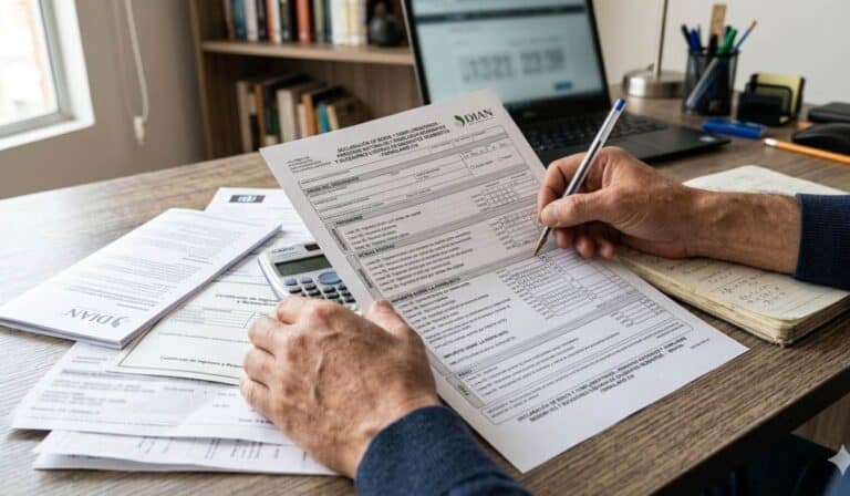 DIAN confirmó los montos para declarar renta en Colombia en 2026 Declarar renta en Colombia ante la DIAN