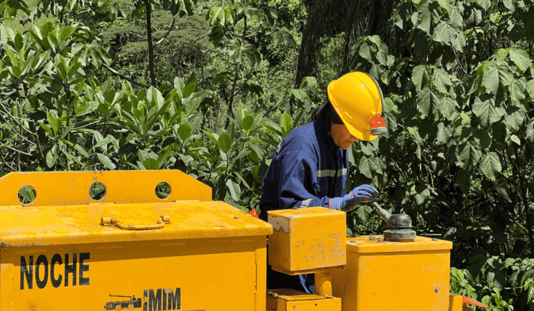 La compañía entregó un total de 2.337 toneladas extraídas.