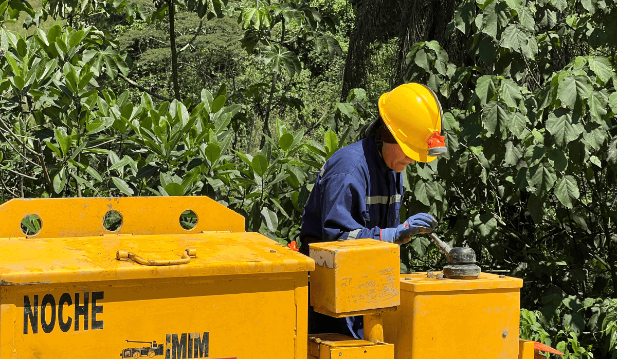 La compañía entregó un total de 2.337 toneladas extraídas.