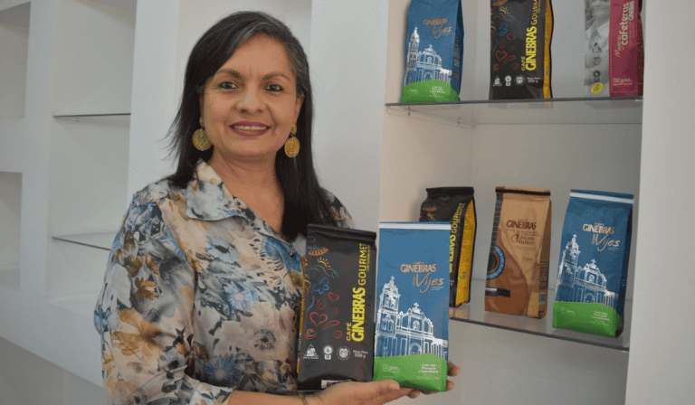 Eugenia Balanta, gerente general de Cafexcoop