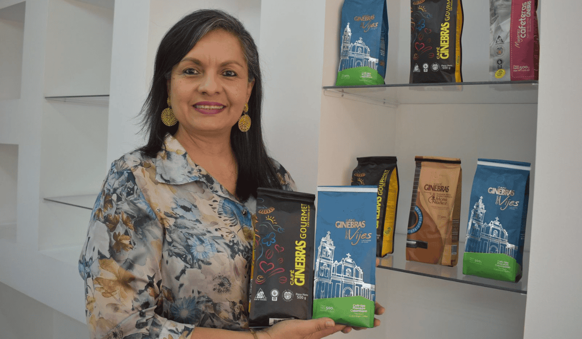 Eugenia Balanta, gerente general de Cafexcoop