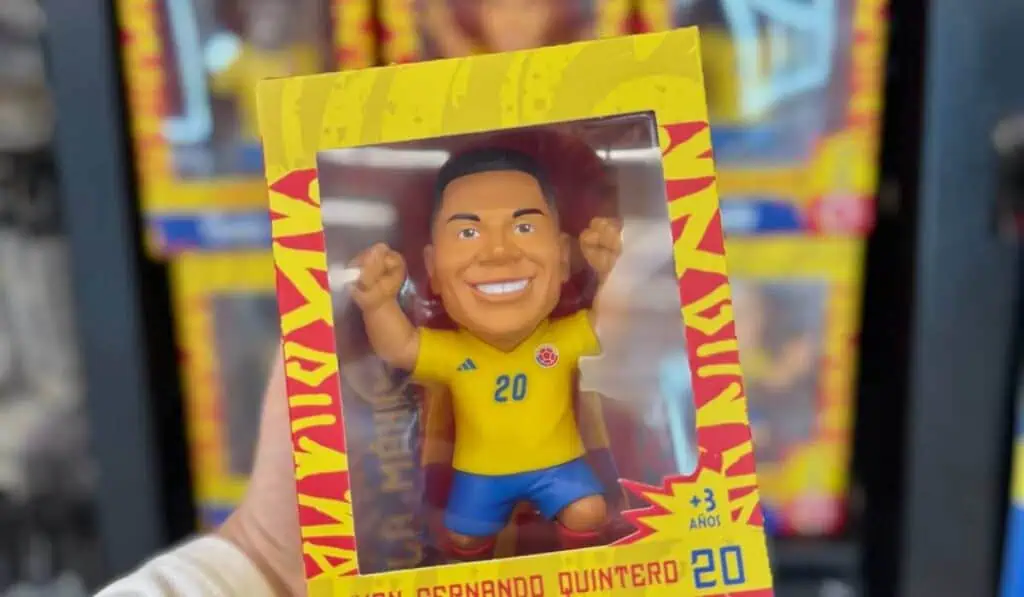 Figuras coleccionables de la Selección Colombia ahora se podrán encontrar exclusivamente en el Éxito Figuras de la selección Colombia