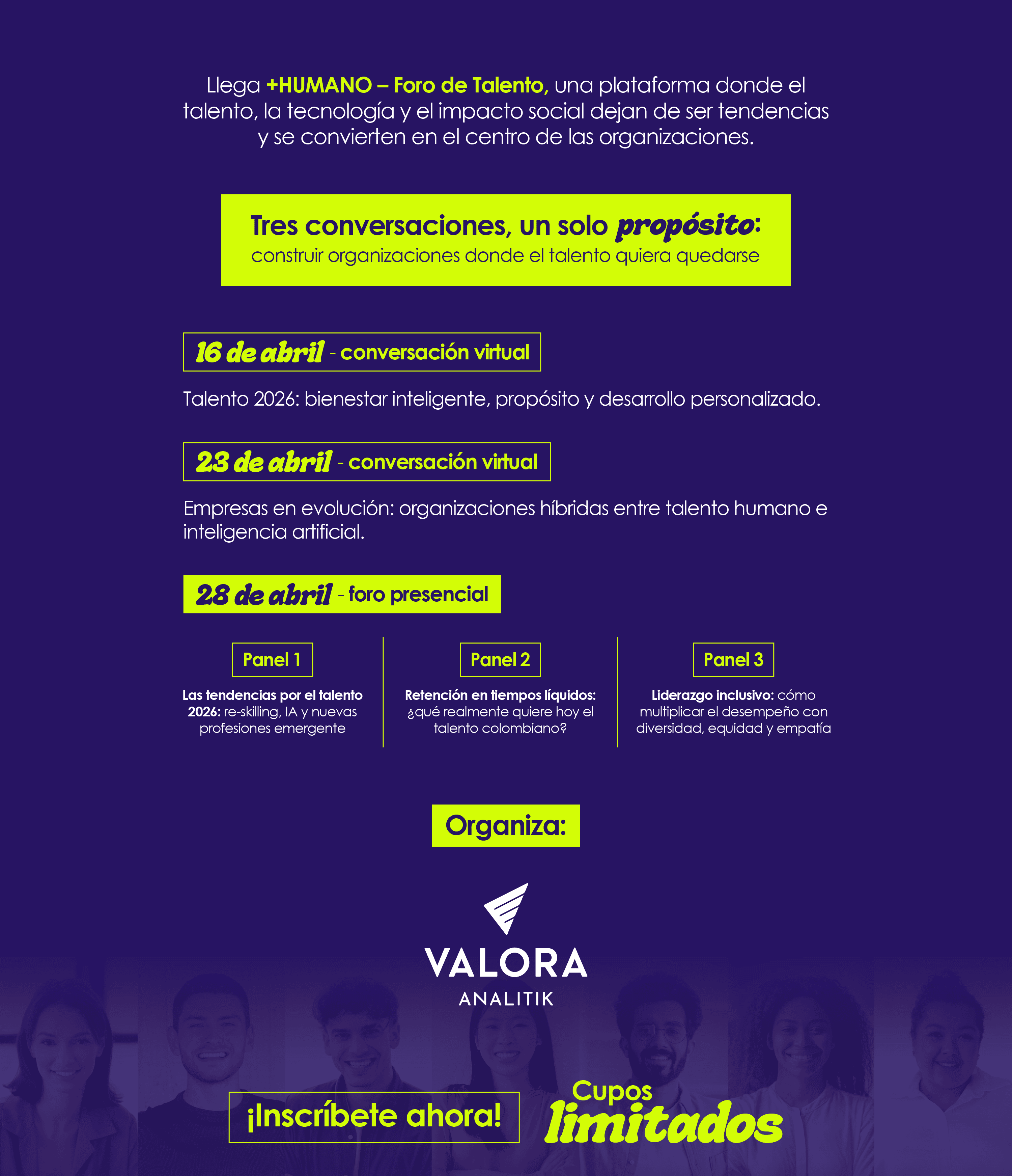 2da edición Foro de Talento – +HUMANO