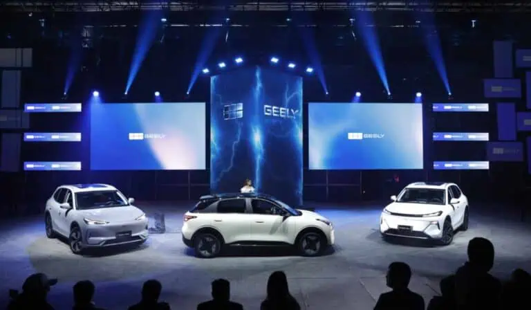 Lanzamiento vehículos eléctricos Geely en Colombia