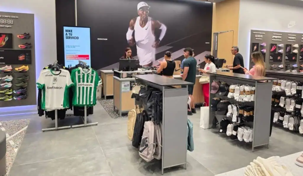 Nike refuerza inversiones en tiendas en Colombia y apuesta por más cercanía con el consumidor, expansión y cultura deportiva Para Nike, el crecimiento en la región va más allá de ampliar su portafolio. Foto: Nike