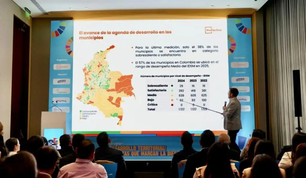 Colombia mejora en desarrollo sostenible municipal, pero 57 % de municipios sigue en desempeño medio Propacífico