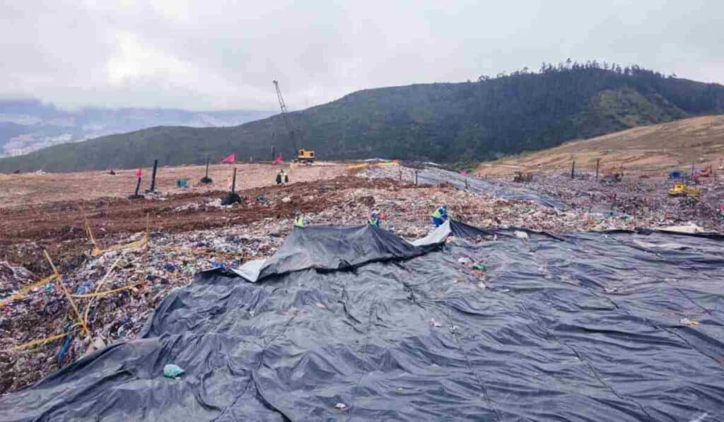 Así es la operación del relleno Doña Juana en Bogotá que recibe a diario 6.700 toneladas de desechos Relleno sanitario Doña Juana en Bogotá