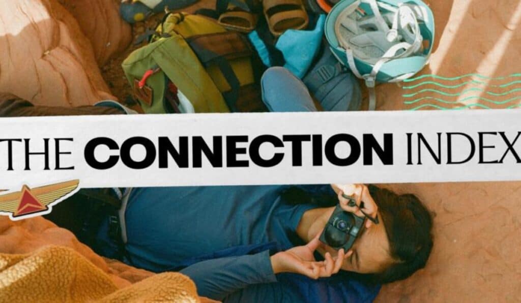 La era digital impulsa el regreso a lo real: así están viajando las personas, según un informe de Delta Delta Airlines presentó su informe de tendencias de viaje.