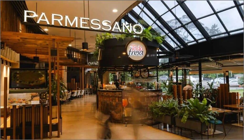 Los tres puntos clave donde Parmessano abrirá en Bogotá Los tres puntos clave donde Parmessano abrirá en Bogotá
